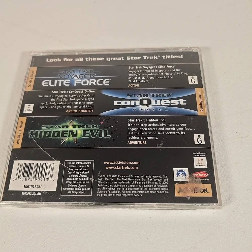 Star Trek‎ Armada (2000) PC CD ROM Computer Video Game, Sci Fi Fantasy RTS RPG